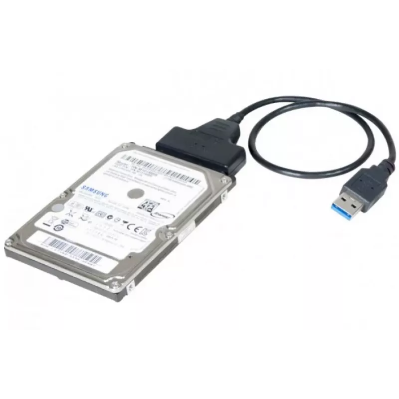Exertis Connect 508305 USB 3.0 į SATA adapteris 2,5 inch SSD/HDD, juodas