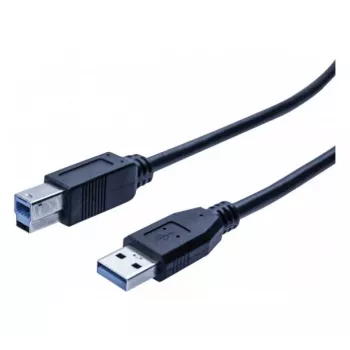 Exertis Connect USB 3.0 Type-A vyriškas į Type-B vyriškas kabelis, 0,5 m, juodas 532463