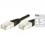 EXERTIS CONNECT Cat6 lauko vandeniui atsparus komutacinis kabelis F/UTP, juodas, 50m 845050