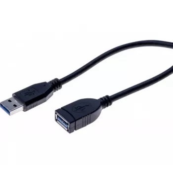 EXERTIS CONNECT Tecline 532462 USB 3.2 Gen 1 kabelis, USB-A į USB-B, 3 m, juodas