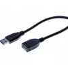 EXERTIS CONNECT Tecline 532462 USB 3.2 Gen 1 kabelis, USB-A į USB-B, 3 m, juodas