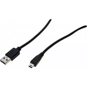 Exertis Connect USB 2.0 laidas - USB-A (vyriškas) į Mini-USB Type-B (vyriškas) - 1,5 m - juodas 532515