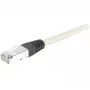 Exertis Connect Cat6 S/FTP komutacinis kabelis, RJ45 į RJ45, 15 m, LSZH, pilkas 851314