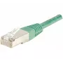 EXERTIS CONNECT Cat.6 F/UTP komutacinis kabelis, 20 m, žalias, RJ45, Snagless Slim Boot 853329