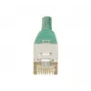 EXERTIS CONNECT Cat.6 F/UTP komutacinis kabelis, 20 m, žalias, RJ45, Snagless Slim Boot 853329