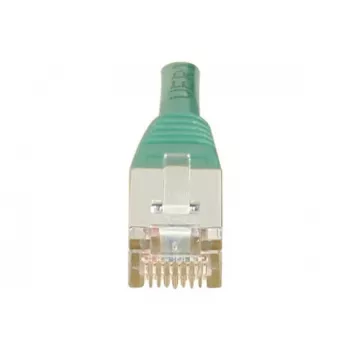 EXERTIS CONNECT Cat.6 F/UTP komutacinis kabelis, 20 m, žalias, RJ45, Snagless Slim Boot 853329