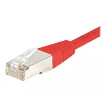 EXERTIS CONNECT Cat6 F/UTP komutacinis kabelis, raudonas, 30 m 853343