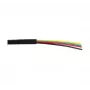 exertis Connect Telefono kabelis, 100 m, juodas, 610401
