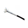 EXERTIS CONNECT Cat.6 F/UTP vandeniui atsparus lauko tinklo komutacinis kabelis, 15 m, juodas 845045