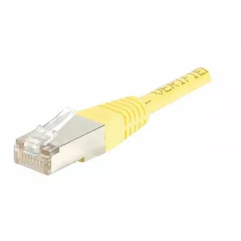 EXERTIS CONNECT CAT.5e F/UTP ekranuotas komutacinis kabelis, geltonas, 3,0 m 854106