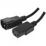 Exertis Connect IEC maitinimo kabelis C14 į C13, be halogenų, juodas, 1,8 m 807952
