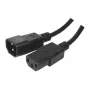Exertis Connect IEC maitinimo laidas C14 į C13, be halogenų, juodas, 3,0 m 807953