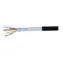 EXERTIS CONNECT CAT.6 F/UTP lauko tinklo kabelis, 5 m, juodas 845042