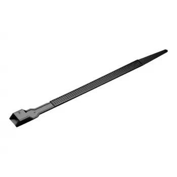 EXERTIS CONNECT pramoniniai plastikiniai raiščiai 235 x 9 mm, juodi nailoniniai, 100 vnt. 620626