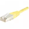 Exertis Connect 853353 Cat.6 F/UTP komutacinis kabelis, 50 m, geltonas, su plonu apsauginiu įlinkio elementu