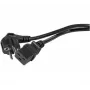 EXERTIS CONNECT 16 A kampuotas Schuko į tiesų C19 maitinimo kabelis, 3 m, juodas 808018