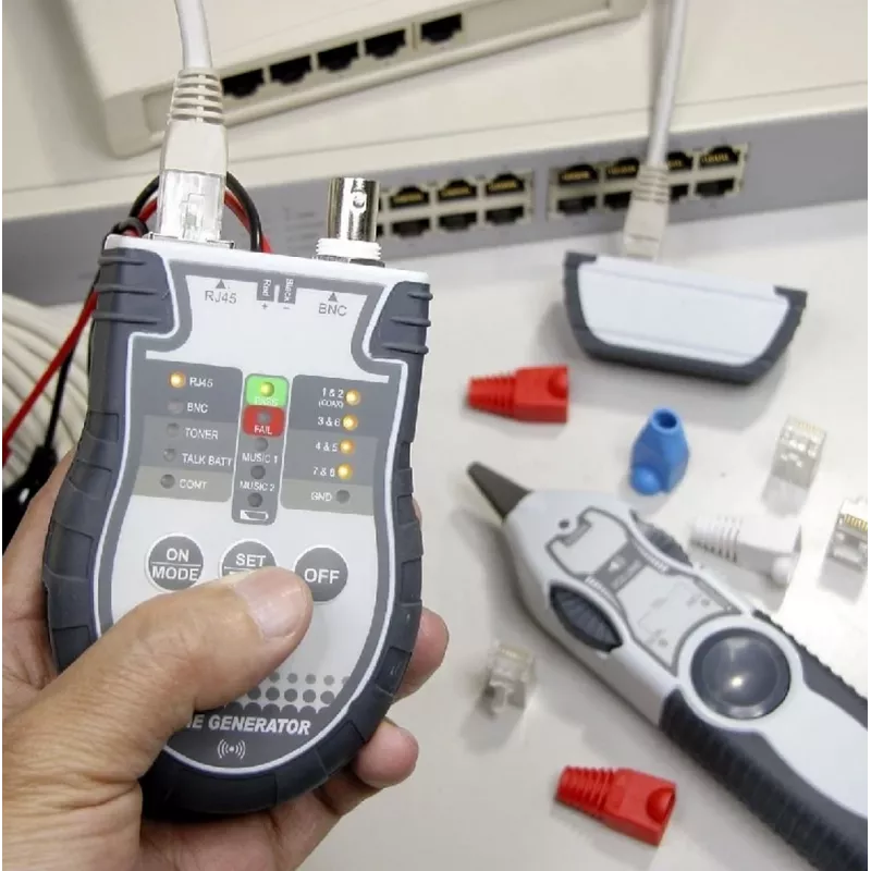 Exertis Connect kabelių testeris su tono generatoriumi (818131)