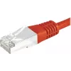 Exertis Connect 853810 Cat6 F/UTP komutacinis kabelis, 0,5 m, baltas