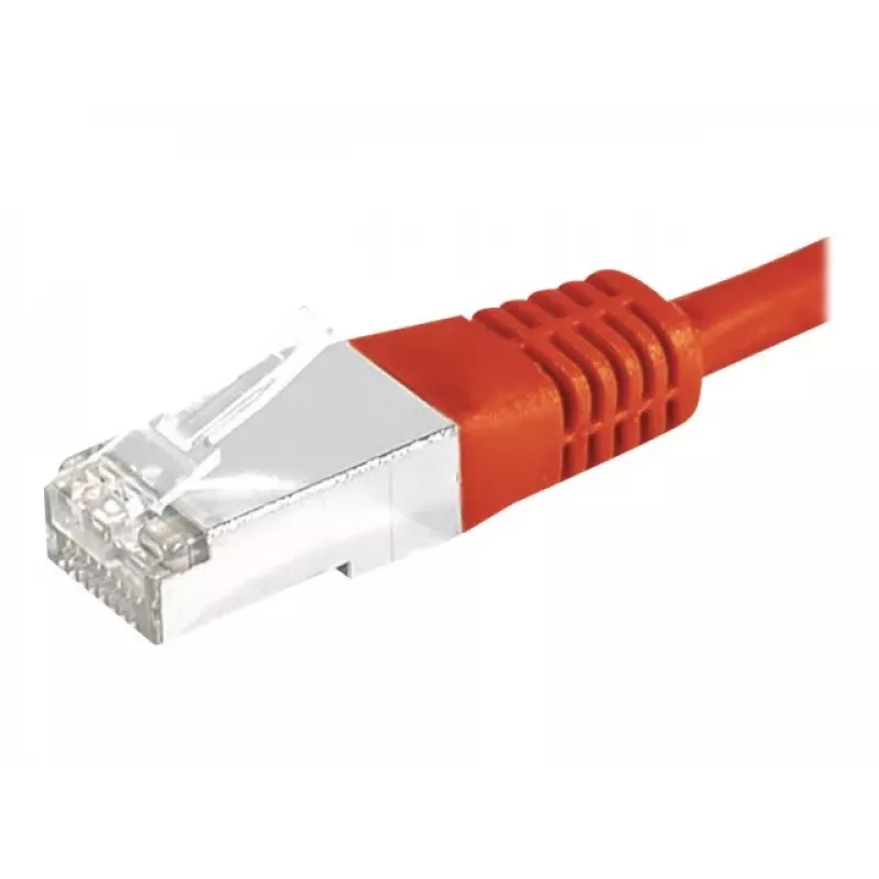 Exertis Connect 853810 Cat6 F/UTP komutacinis kabelis, 0,5 m, baltas