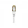 Exertis Connect 853811 Cat.6 F/UTP komutacinis kabelis, 1 m, baltas, su plonu apsauginiu lankstuku