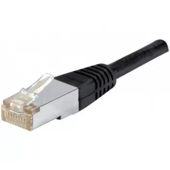 EXERTIS CONNECT Cat.6a F/UTP komutacinis kabelis, 0,3 m, juodas, 10 Gbps 850012