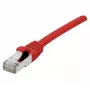 EXERTIS CONNECT Cat6 F/UTP LSZH komutacinis kabelis, RJ45, PoE, raudonas, 25 m 854403