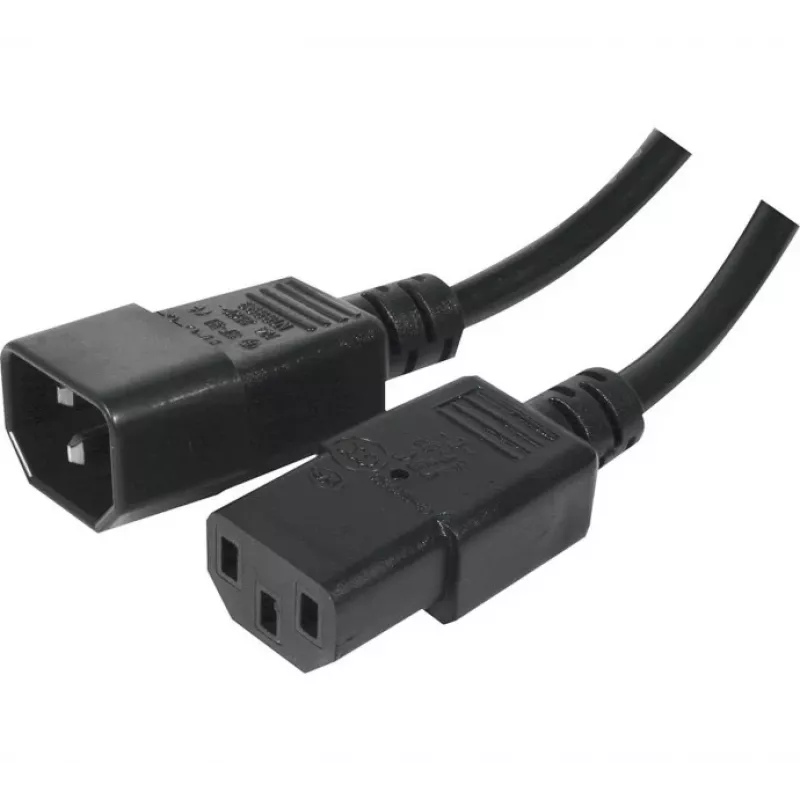 EXERTIS CONNECT šaltojo įrenginio prailginimo kabelis IEC C13 juodas 7,5 m (EXC808051)