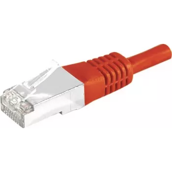 Exertis Connect 856811 Cat6 S/FTP komutacinis kabelis, 0,15 m, raudonas