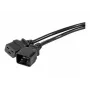 EXERTIS CONNECT maitinimo prailginimo kabelis C20 į C19 2m juodas 808002