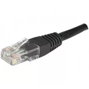 EXERTIS CONNECT Cat.6 U/UTP komutacinis kabelis, 3m, juodas 854235