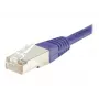 Exertis Connect 854461 Cat.6 S/FTP PiMF komutacinis kabelis, 20 m, violetinės spalvos, plonas apsauginis įlinkis
