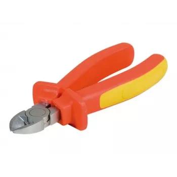 EXERTIS CONNECT 160 mm įstrižinės replės elektrikams, daugiakomponentės rankenos, 62 HRC, DIN ISO 5749 815613