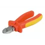 EXERTIS CONNECT 160 mm įstrižinės replės elektrikams, daugiakomponentės rankenos, 62 HRC, DIN ISO 5749 815613