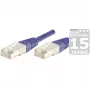 EXERTIS CONNECT Cat.6 S/FTP PiMF komutacinis kabelis, violetinės spalvos, 3,0 m, plonu apsauginiu antgaliu 854457