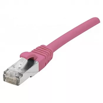 EXERTIS CONNECT Cat 6A S/FTP komutacinis kabelis, rožinis, 15 m, plonas įtempimo mažinimo apsaugas 854383