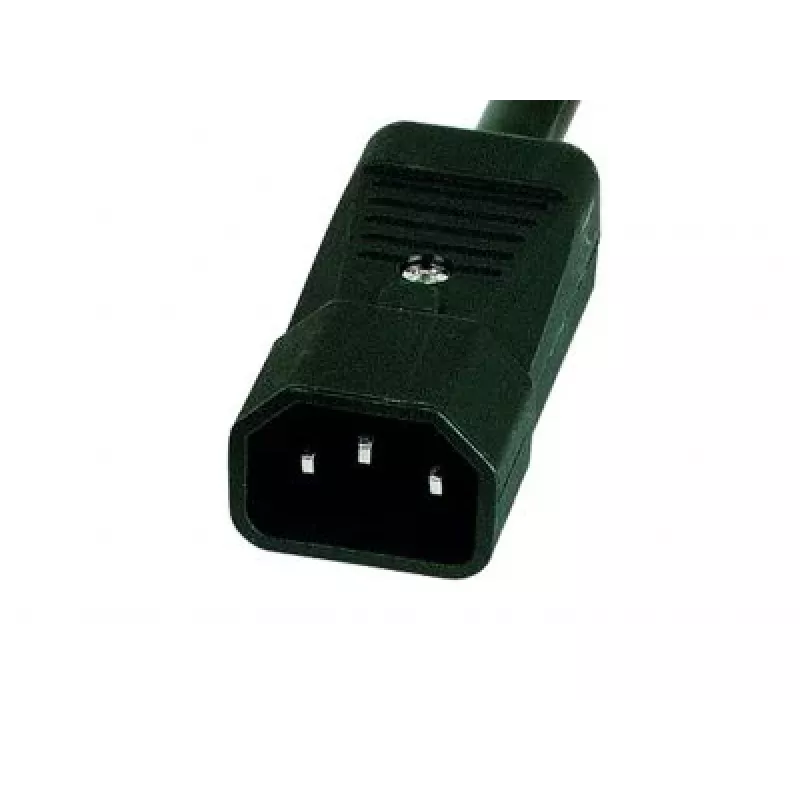 EXERTIS CONNECT 19 inch 1U 9 lizdų IEC C13 PDU, aliumininis korpusas, 2,5 m kabelis, juodas 808901