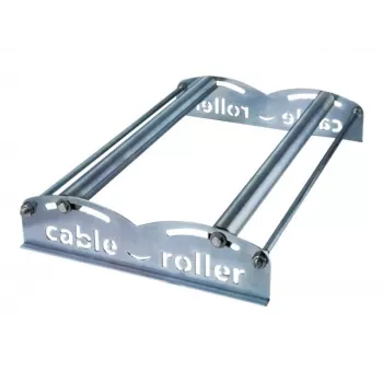 Exertis Connect kabelio ritė 830274 - 25 m H05VV-F 3G1.5, 4 Schuko lizdai, terminė apsauga, juoda