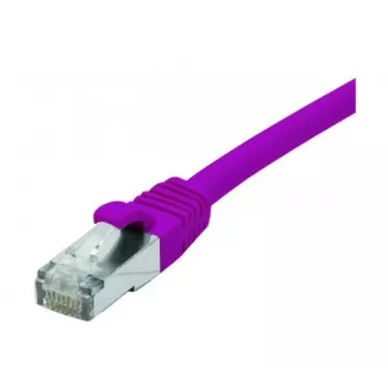 EXERTIS CONNECT Cat 6 F/UTP komutacinis kabelis, PoE, be halogenų, violetinės spalvos, 25 m 854418