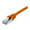 EXERTIS CONNECT 854425 Cat6 F/UTP tinklo komutacinis kabelis, RJ45, 5m, oranžinis