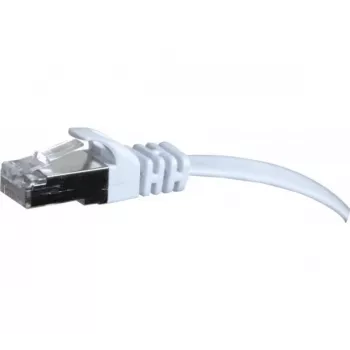 EXERTIS CONNECT plokščias U/FTP Cat.6 komutacinis kabelis, baltas, 3,0 m 845058