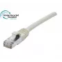 EXERTIS CONNECT RJ45 komutacinis kabelis Cat. 6, F/UTP, GRS sertifikuotas, pilkas, 0,15 m (854600)