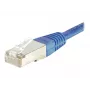 EXERTIS CONNECT Cat.5e F/UTP komutacinis kabelis, RJ45, mėlynas, 0,3 m 857111