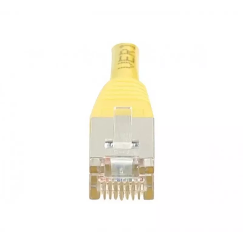 EXERTIS CONNECT Cat.6 F/UTP komutacinis kabelis, 20 m, geltonas, RJ45, plonas apsauginis gnybtas 853332
