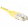 EXERTIS CONNECT Cat.6 F/UTP komutacinis kabelis, 20 m, geltonas, RJ45, plonas apsauginis gnybtas 853332