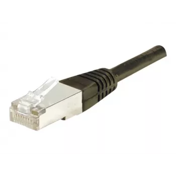 EXERTIS CONNECT Cat.6 F/UTP komutacinis kabelis, 30 m, juodas, plonas snagless apsauginis dangtelis 853349