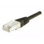 EXERTIS CONNECT Cat.6 F/UTP komutacinis kabelis, 30 m, juodas, plonas snagless apsauginis dangtelis 853349