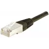 EXERTIS CONNECT Cat.6 F/UTP komutacinis kabelis, 30 m, juodas, plonas snagless apsauginis dangtelis 853349