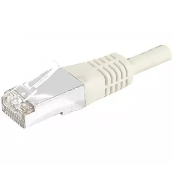 EXERTIS CONNECT Cat.6A S/FTP komutacinis kabelis, 90 m, pilkas, 10 Gbps, plonas snagless apsauginis antgalis 857795