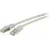 EXERTIS CONNECT Cat.6A S/FTP komutacinis kabelis, 90 m, pilkas, 10 Gbps, plonas snagless apsauginis antgalis 857795