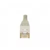EXERTIS CONNECT Cat5e F/UTP komutacinis kabelis, pilkas, 0,15 m, plonas apsauginis antgalis 857800